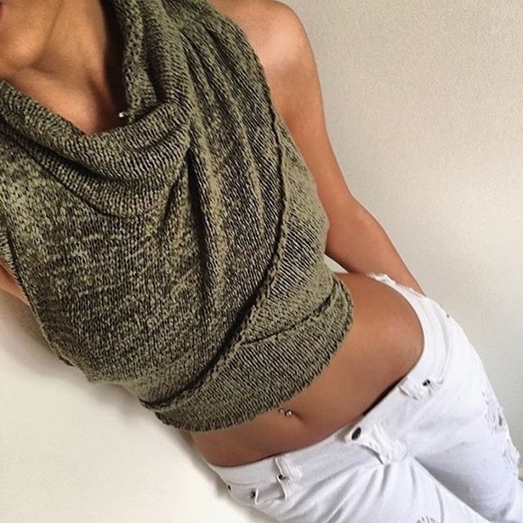 Sabo Skirt Tops - Sabo Skirt Pru Knit Crop Top